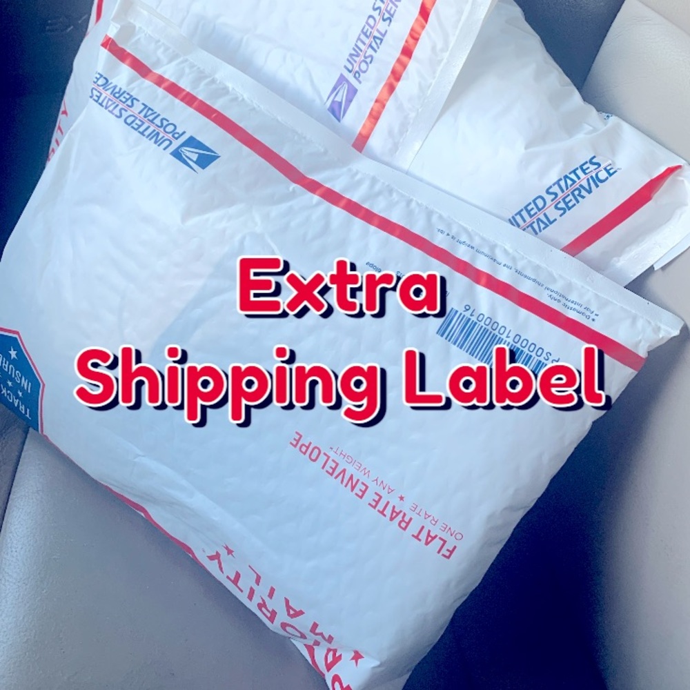 Extra Shipping Label 🛍️